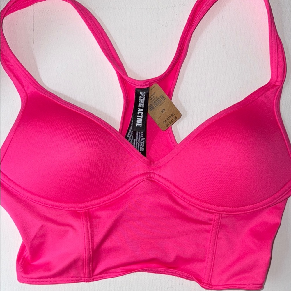 NWT Victoria’s Secret Pink sports bra